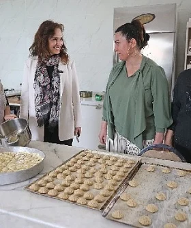 Başkan Ünsal’dan Kadın Kooperatifine Destek Ziyareti